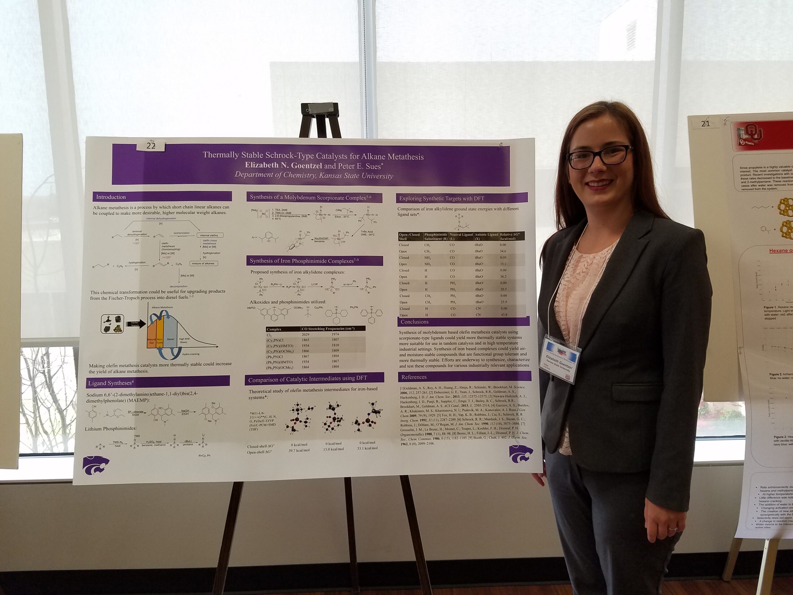 Poster Presentation – Great Plains Catalysis Society, April 2018