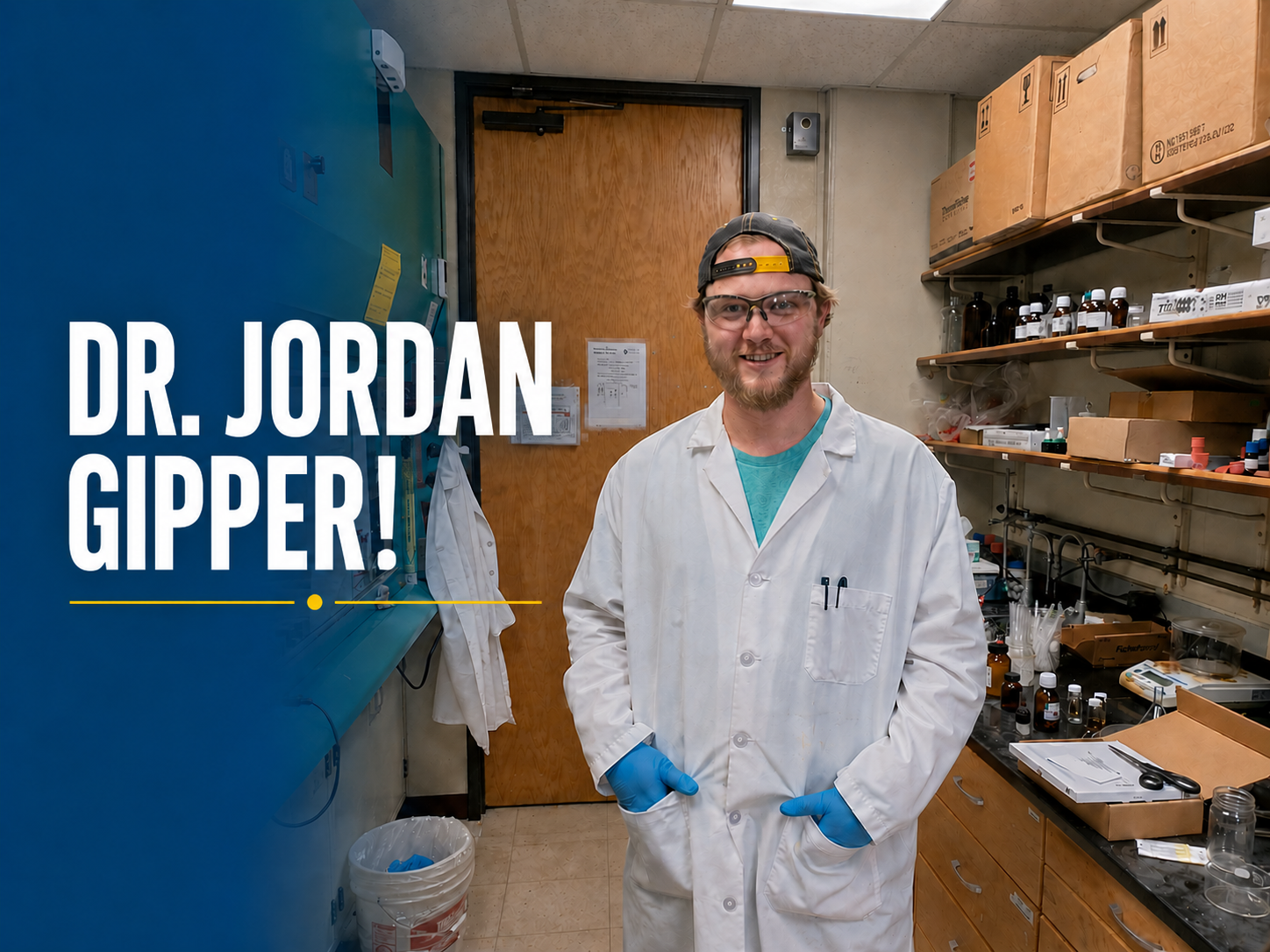 Congratulations – Dr. Jordan Gipper